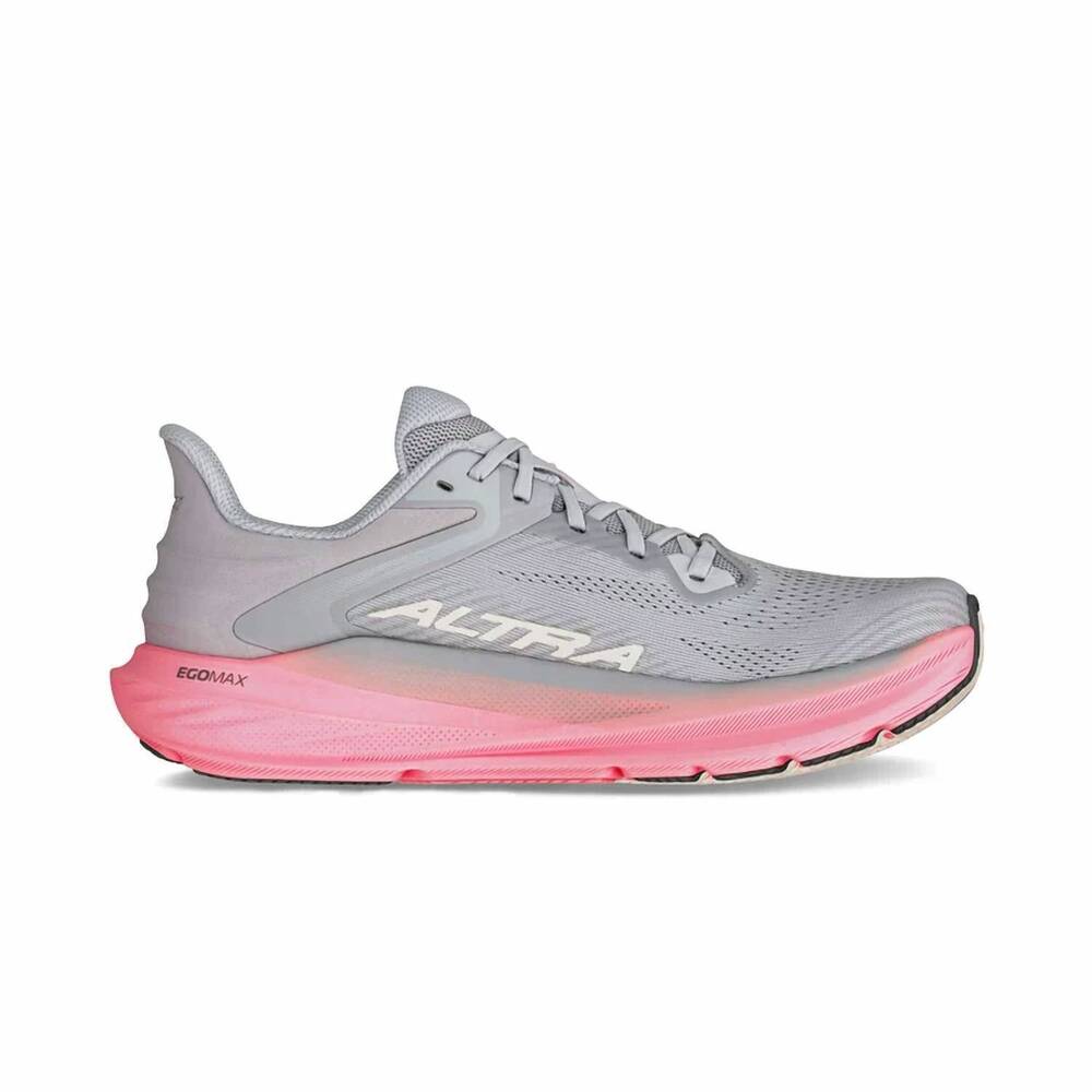 NEW ALTRA women's torin 8 road running shoes in gray/pink